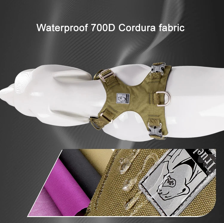 Harnais chien réfléchissant