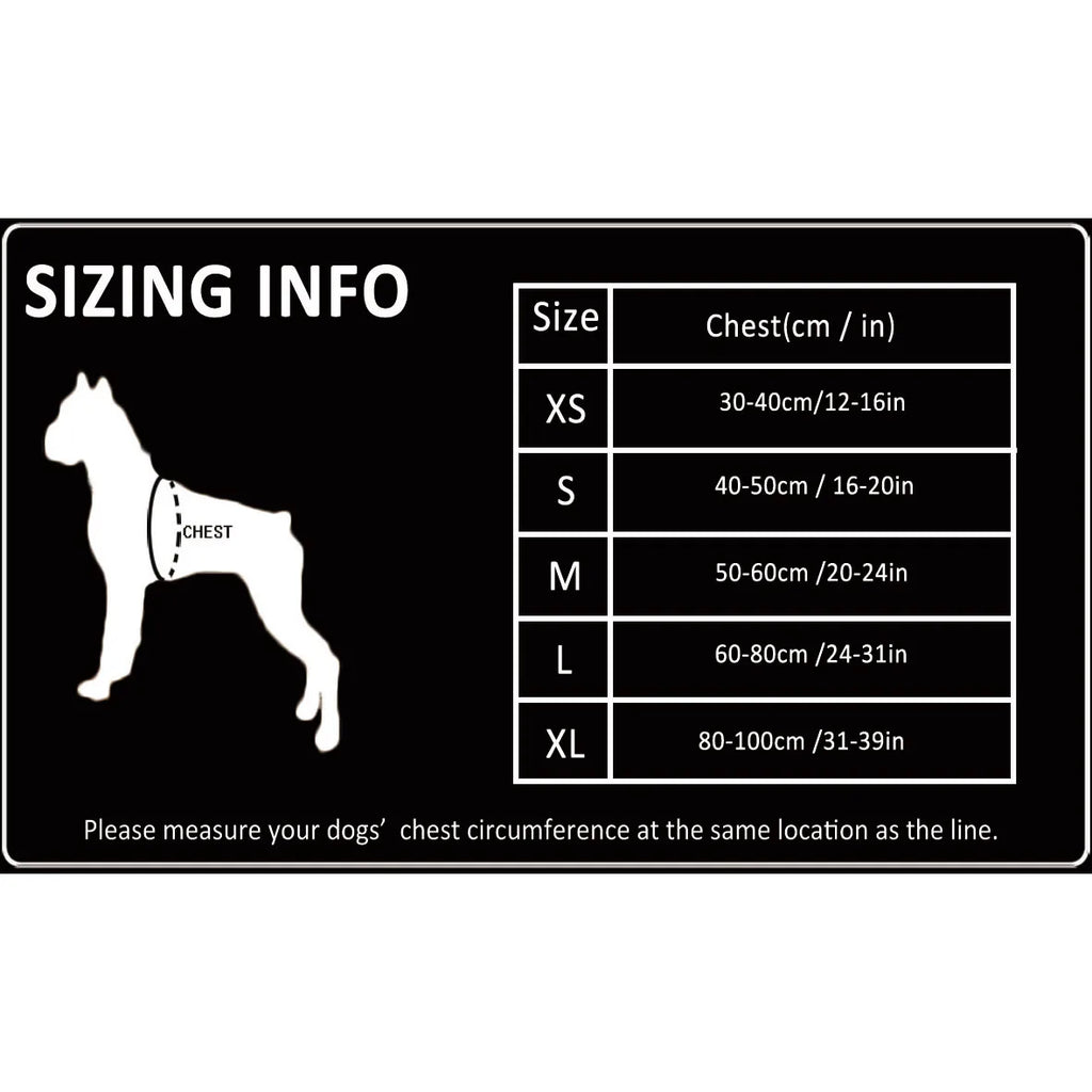 Reflektierendes Hundegeschirr