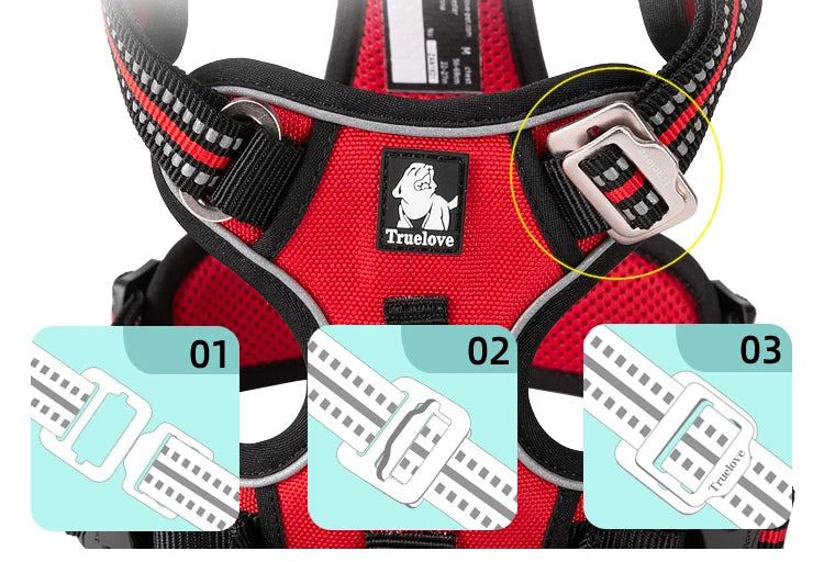 Anti-Zug-Hundegeschirr