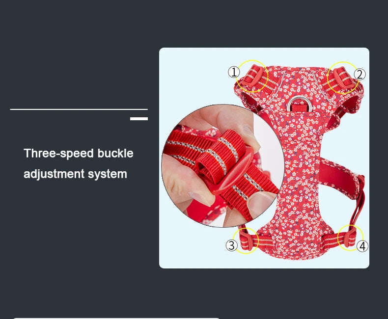 Anti-pull dog harness