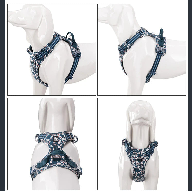 Anti-pull dog harness