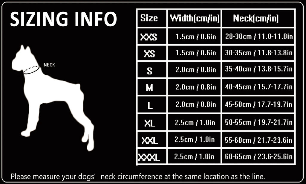 Reflektierendes Hundehalsband