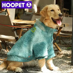 Thick wool windproof winter dog coat, sizes 3XL–7XL