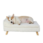 Nordic raised pet bed with waterproof cushion 