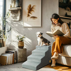 Non-slip stairs for small dogs – Secure access to sofa &amp; bed