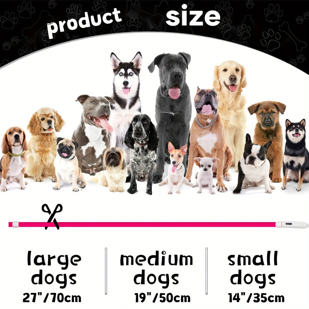 Collier LED-Hunde-USB-Leuchte, wiederaufladbare Nacht 