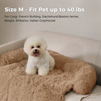 Soft, warm, washable dog/cat bed mat for winter.