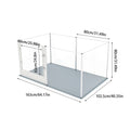 Waterproof transparent acrylic dog playpen for whelping/pregnancy
