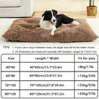 Soft, fluffy, long plush dog/cat bed for dogs and cats.