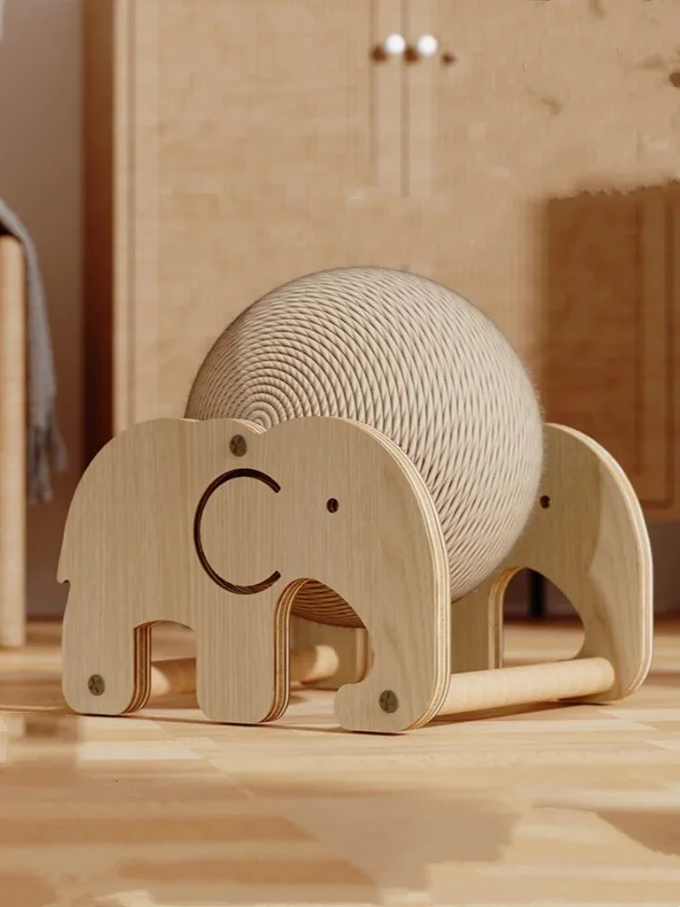 Jouet chat design naturel et ludique