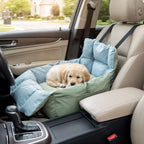 Secure car seat for dogs ≤10 kg with travel bag 