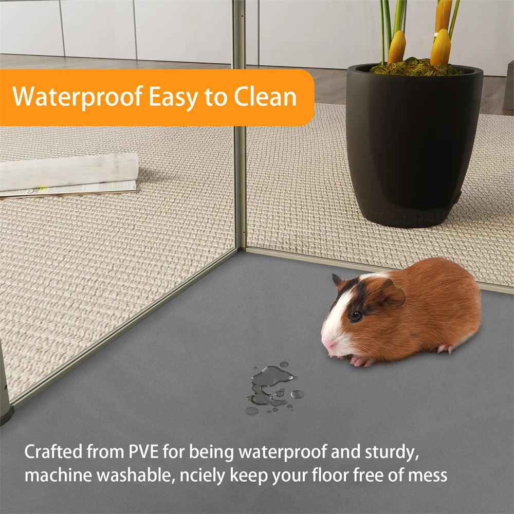 Waterproof transparent acrylic dog playpen for whelping/pregnancy