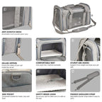 Sac transport chat chien pliable jusqu’à 7kg