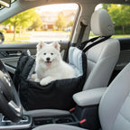 Secure car seat for dogs ≤10 kg with travel bag 