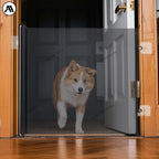 Retractable safety gate for dogs &amp; cats