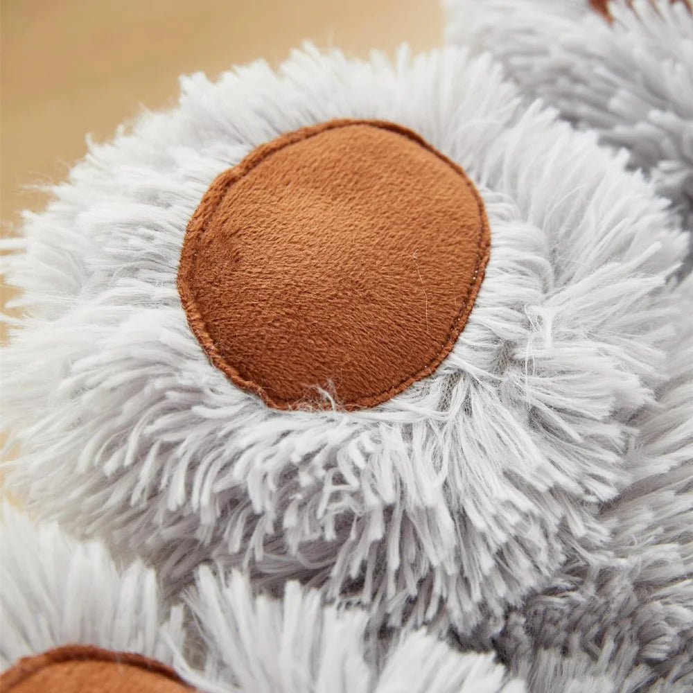 Plush Bear Paw Nest Bed Winter S–XL Dog Cat