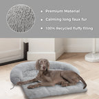 Soft, warm, washable dog/cat bed mat for winter.