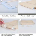 Hängende Katzenfensterhängematte mit 20 kg Tragkraft, sonnig