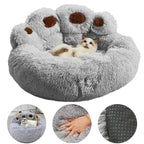 Lit Chien Peluche Patte d'ours Hiver S–XL