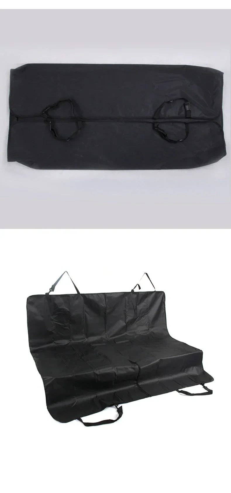 Waterproof dog hammock car back seat cover