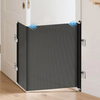 49-inch retractable safety gate, no drilling required 
