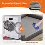 Lit Chien Canapé Cuir Mikrofaser M–2XL Rebords