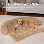 Soft, warm, washable dog/cat bed mat for winter.