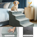 Non-slip stairs for small dogs – Secure access to sofa &amp; bed