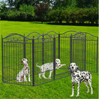Modular dog enclosure – Large, secure indoor &amp; outdoor space