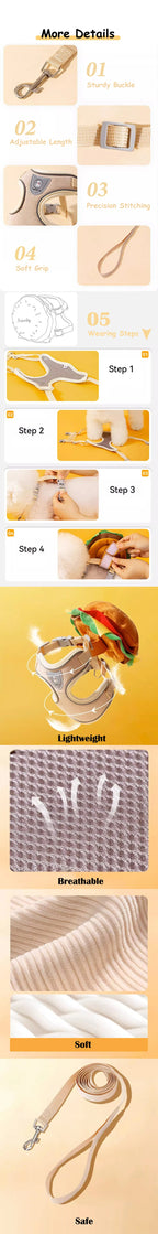 Burger-Hundegeschirr