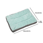 warm corduroy dog ​​bed, removable