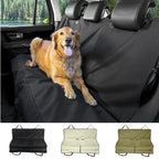 Waterproof dog hammock car back seat cover