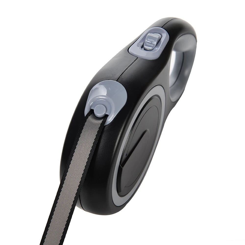 Heavy-duty retractable nylon dog leash for large dogs 