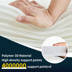 Lit pliable chien cuir microfibre résistant morsures 3D