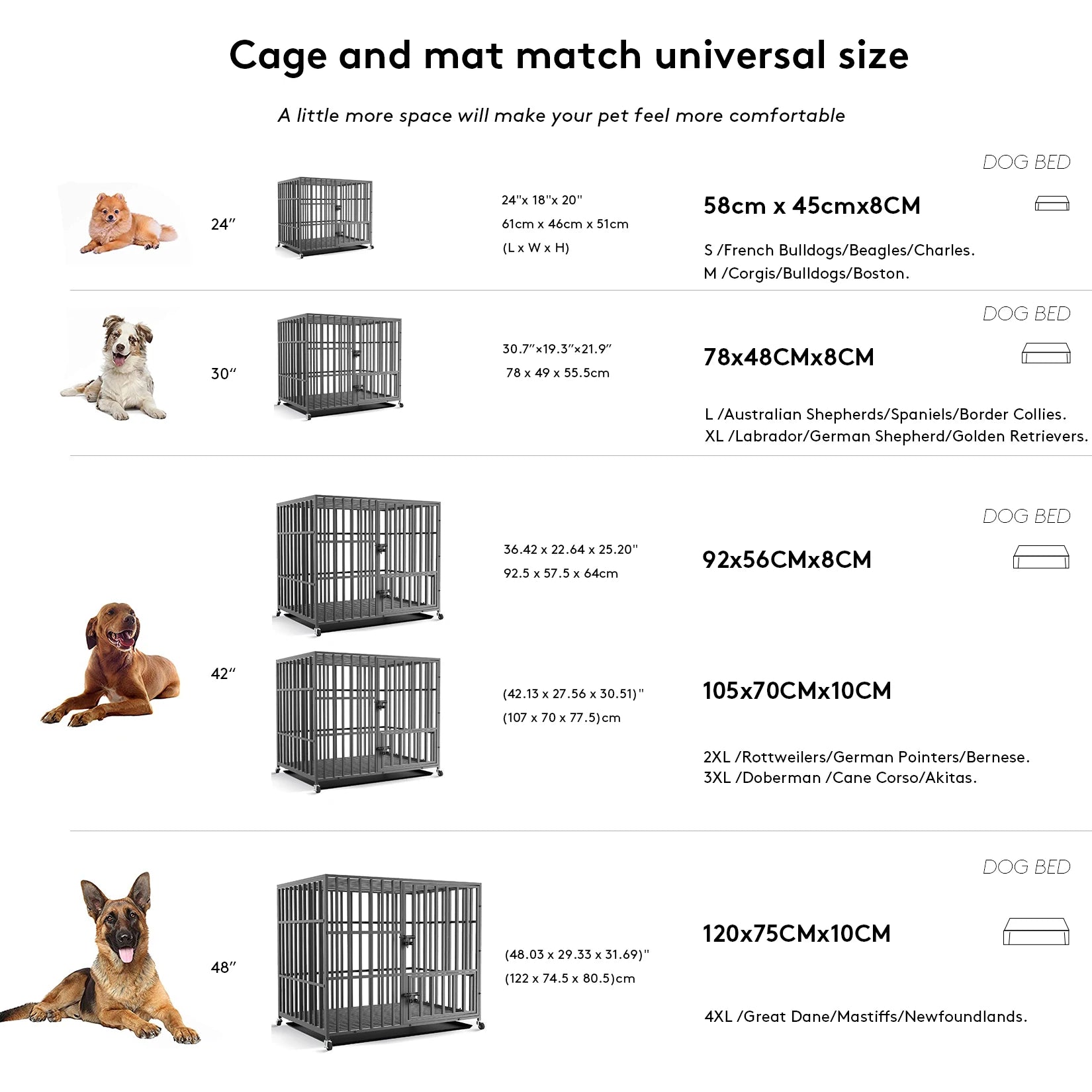 Großes, waschbares orthopädisches Hundebett aus Schaumstoff