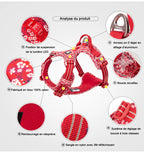 Anti-pull dog harness