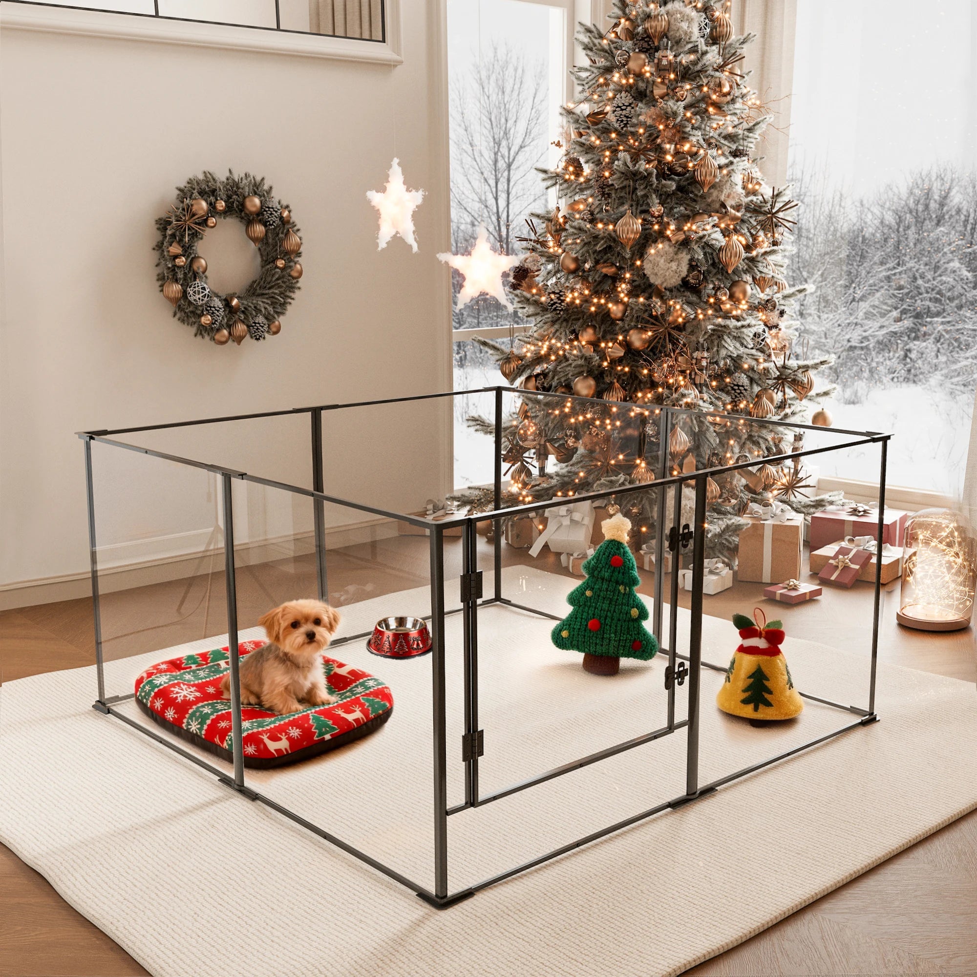 Designer-Indoor-Haustierpark – Sicherheit, Transparenz und Eleganz