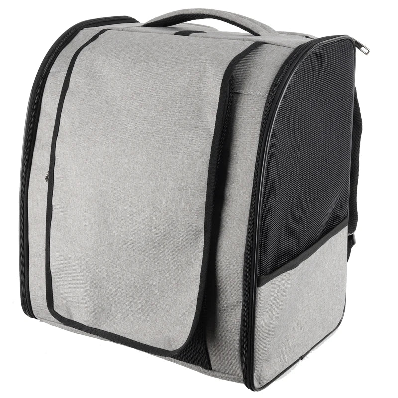 Leichter, atmungsaktiver Katzenrucksack aus Netzgewebe