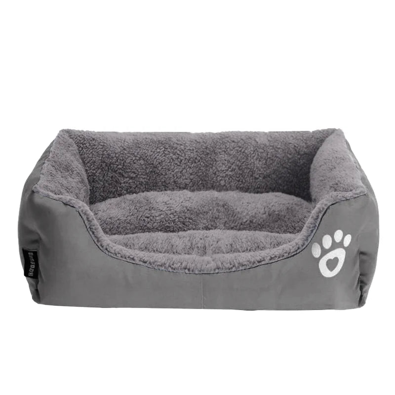 Large Square Plush Dog/Cat Basket