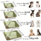 Dog sleeping mat, warm winter mattress, removable and washable kennel mattress, pet supplies, bed for large dogs.