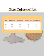 Burger-Hundegeschirr