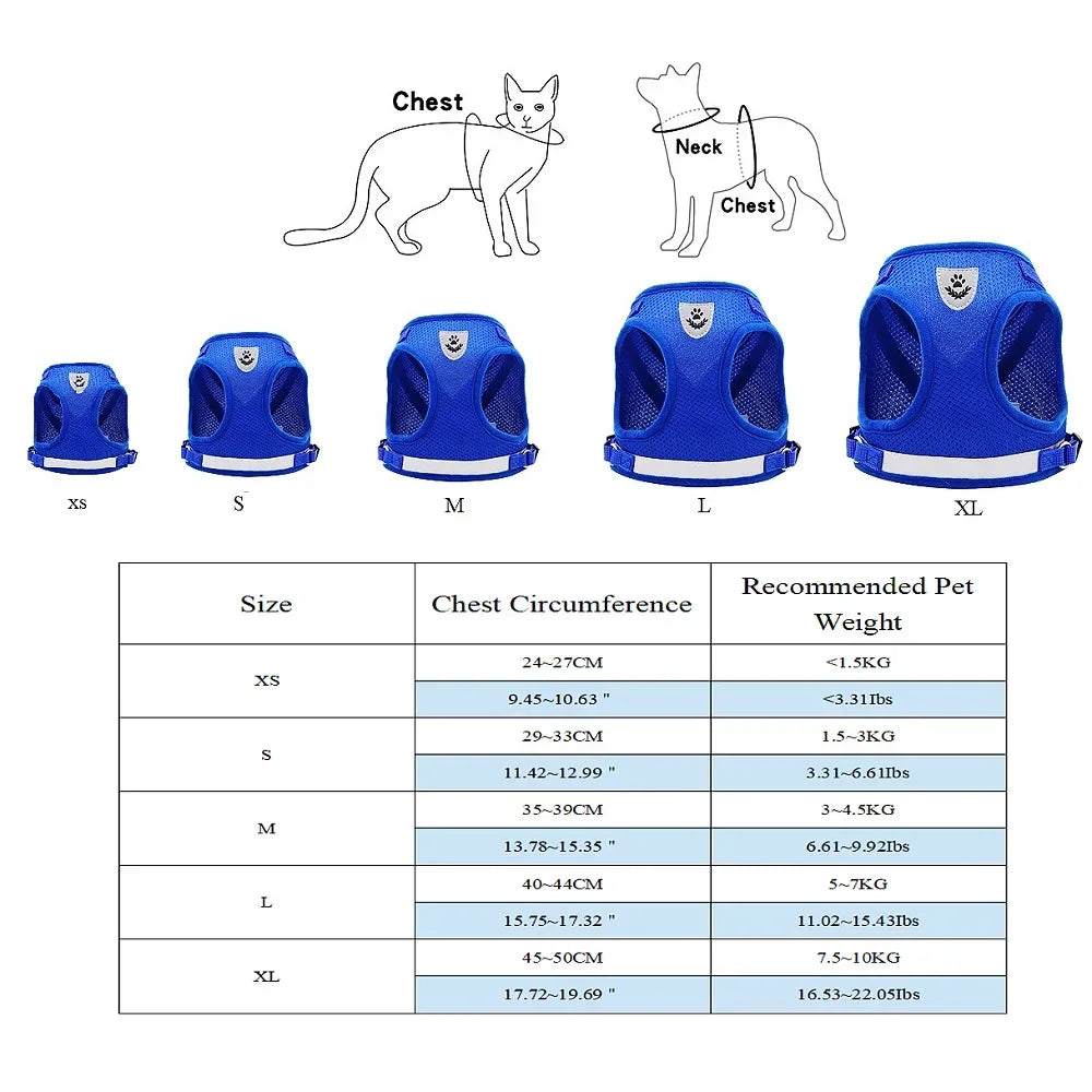 Reflektierendes Hundegeschirr