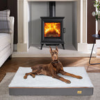 Large orthopedic dog bed with washable cover