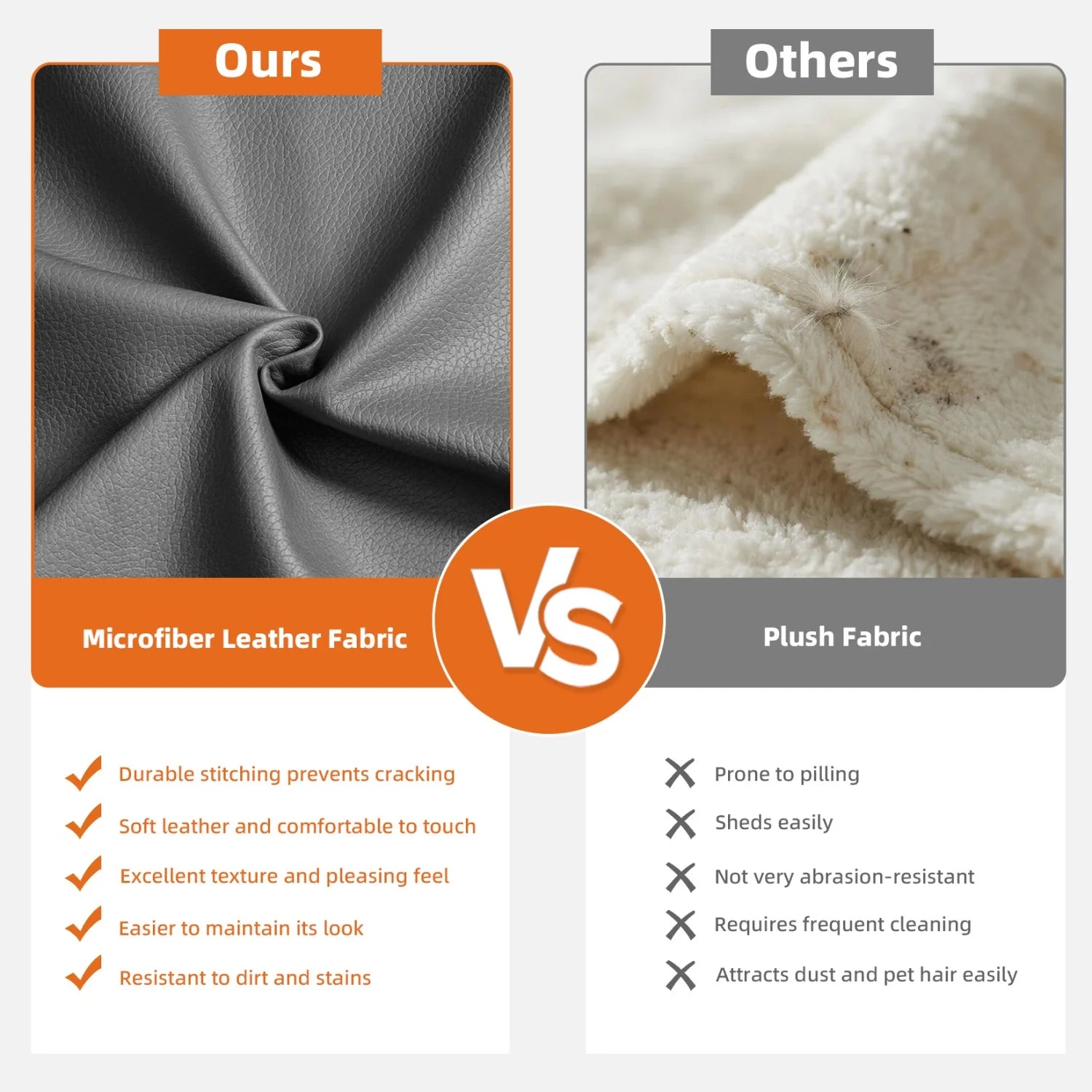 Lit Chien Canapé Cuir Mikrofaser M–2XL Rebords