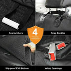 Housse siège arrière chien voiture undurchlässig