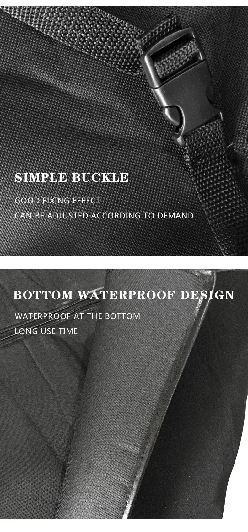 Waterproof dog hammock car back seat cover