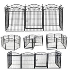 Modular dog enclosure – Large, secure indoor &amp; outdoor space