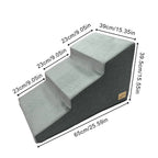 Non-slip stairs for small dogs – Secure access to sofa &amp; bed