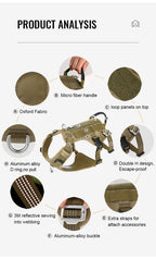 Anti-Zug-Hundegeschirr