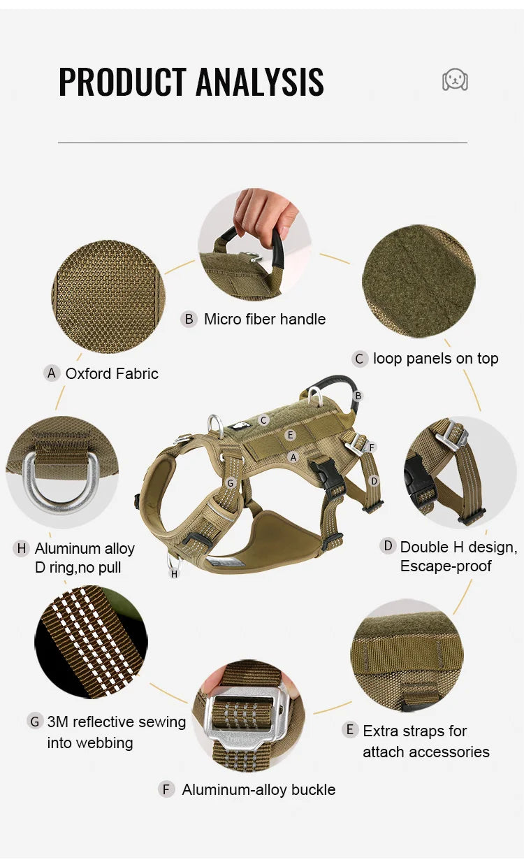 Anti-Zug-Hundegeschirr